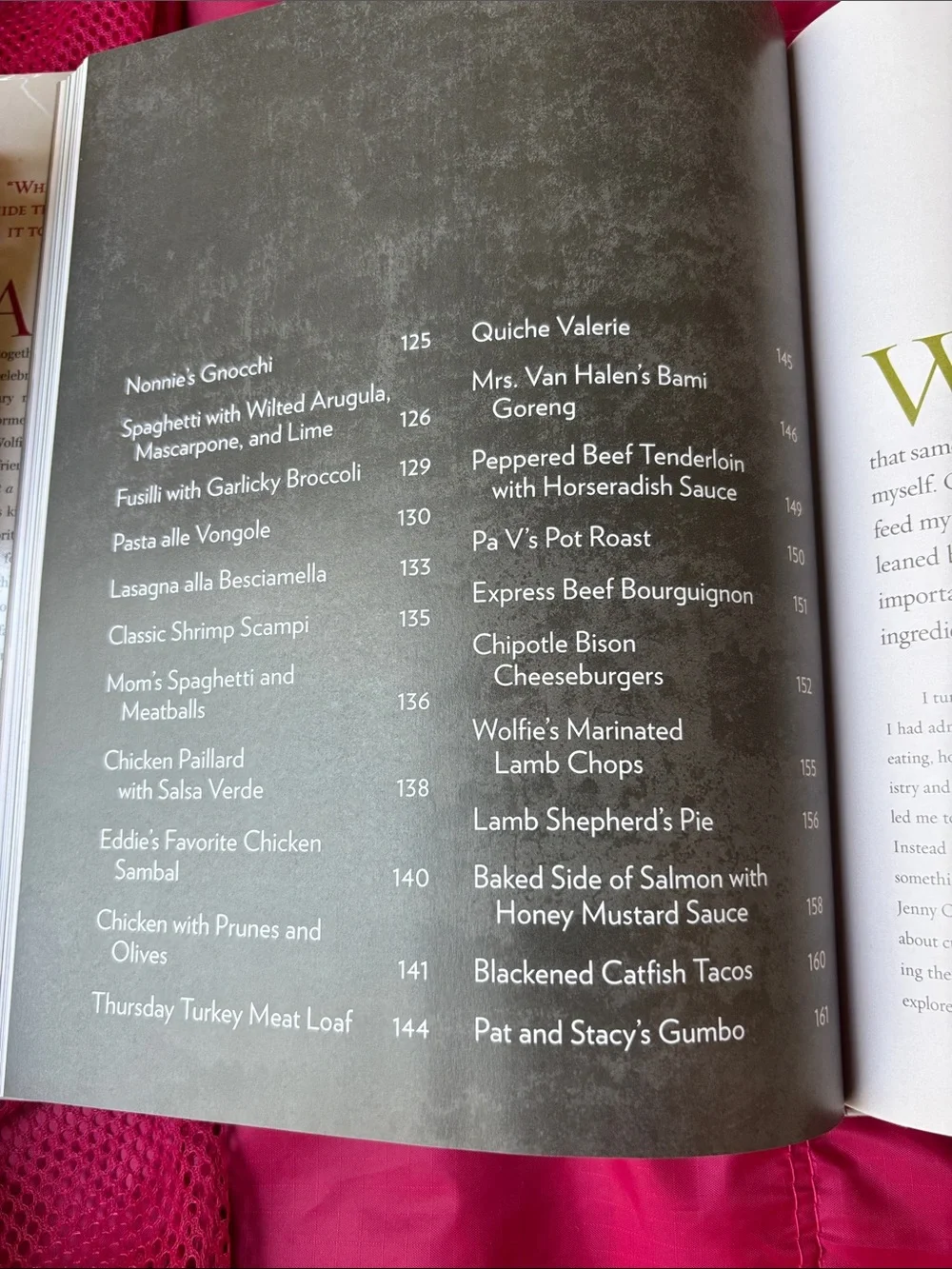 Valerie Bertinelli One Dish at a Time hardback cookbook 242 pgs. Good shape